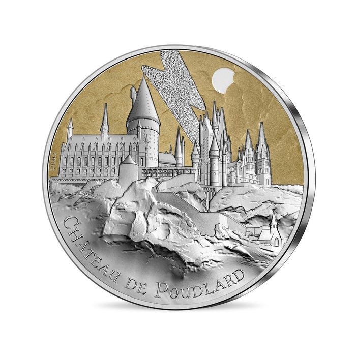 2021年 ハリー・ポッター ホグワーツ城 50ユーロ銀貨 未流通