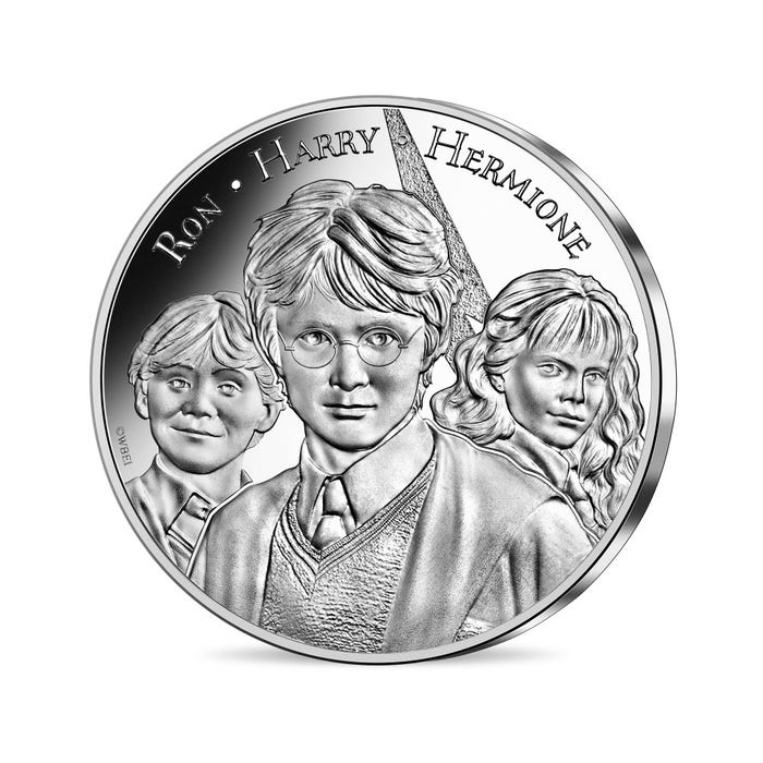 ハリー・ポッター 3人の魔法使い 10ユーロ銀貨 2021年