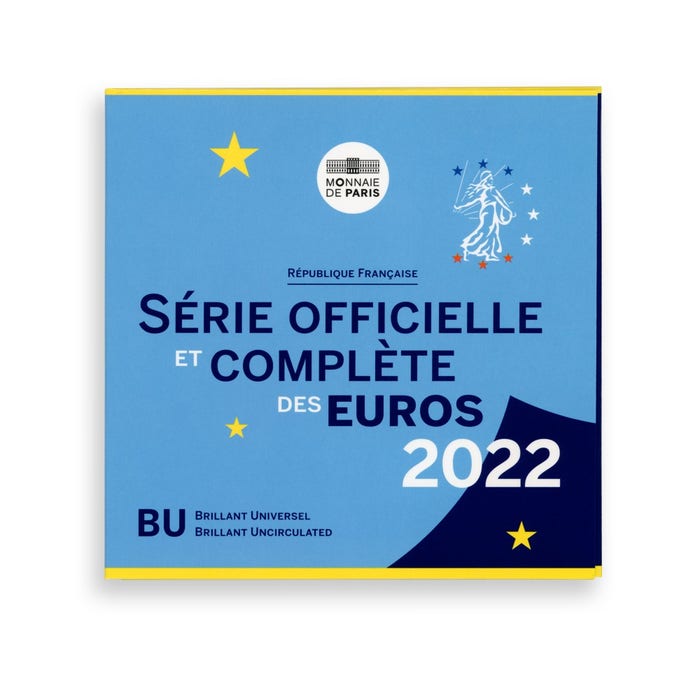 2022年 フランス 通常貨幣セット 完全未使用品