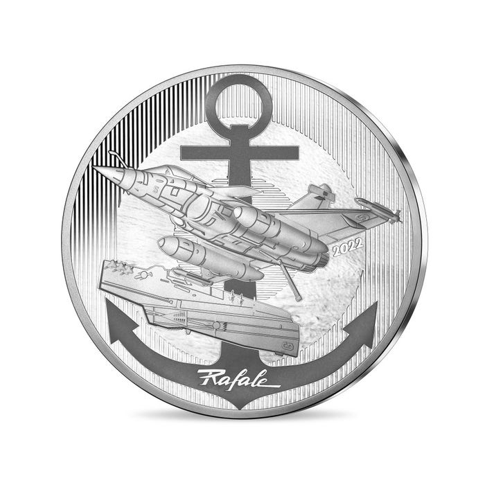 2022年 ラファールM 50ユーロ 5オンス プルーフ銀貨
