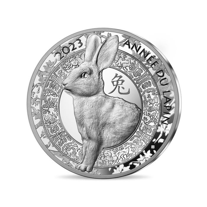 2023年 卯年 プルーフ銀貨 10ユーロ