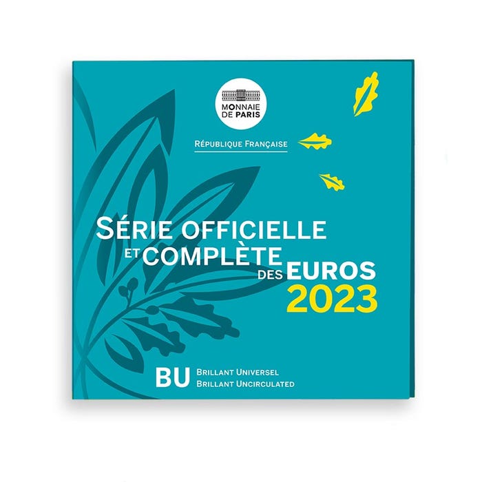 2023年 フランス 通常貨幣BUセット（完全未使用）