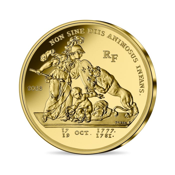 リベルタス・アメリカーナ 50ユーロ プルーフ金貨 2023年