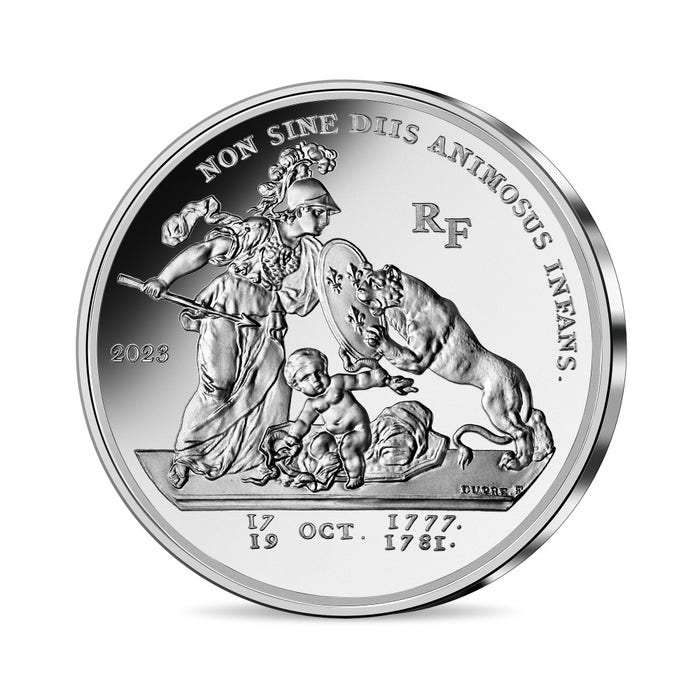 2023年 リベルタス・アメリカーナ 20ユーロ純銀貨 プルーフ