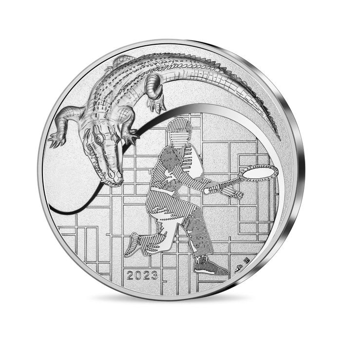 フレンチ・エクセレンス ラコステ 全仏オープン コイントス 10ユーロ銀貨