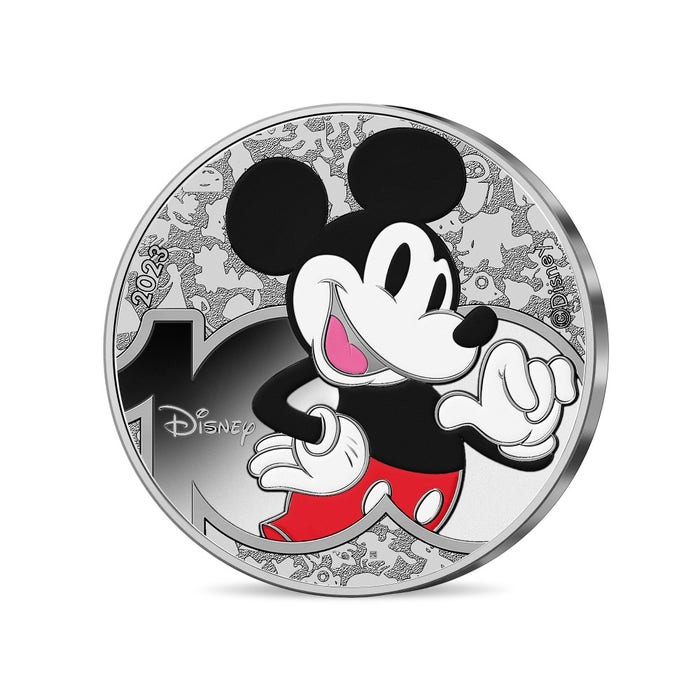 ディズニー創立100周年記念 10ユーロ銀貨