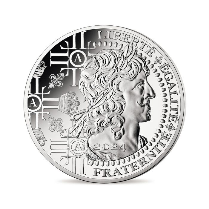 フランスの金貨 ルイドール 20ユーロ銀貨 プルーフ 2024年