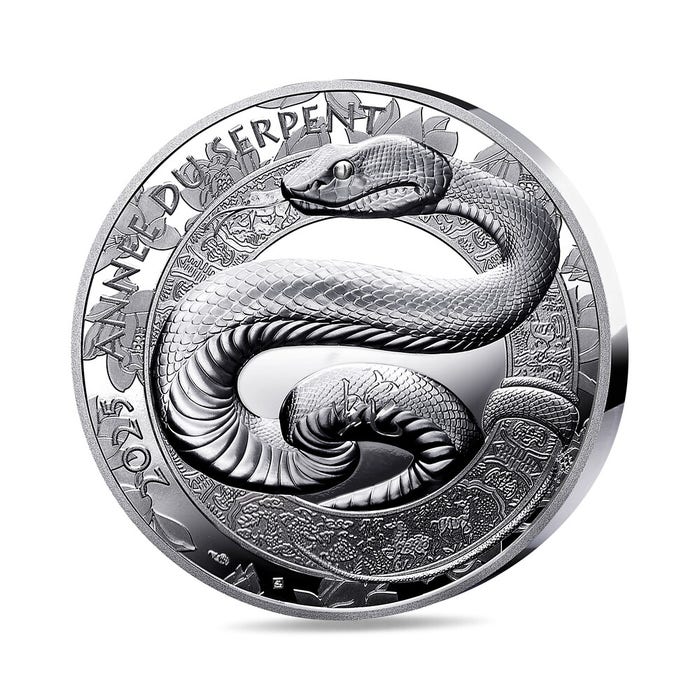 2025年 蛇年 20ユーロ ハイリリーフ プルーフ銀貨