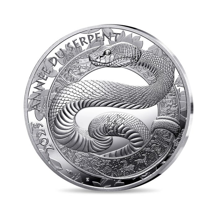 2025年 干支 巳年 10ユーロ プルーフ銀貨