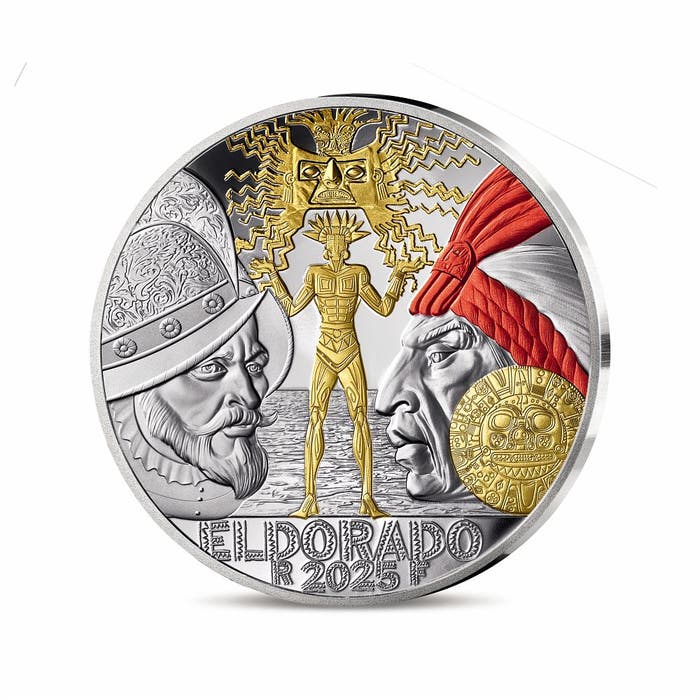 2025年 種まく人 神話と富 エル・ドラード 10ユーロ銀貨 プルーフ
