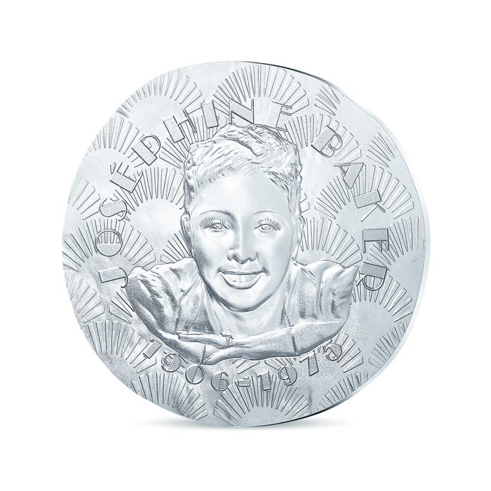 ジョセフィン・ベーカー没後50周年 10ユーロ銀貨 2025年
