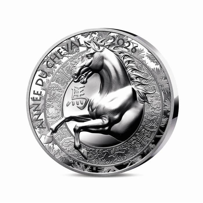 2026年 午年 20ユーロ 1オンス ハイリリーフ プルーフ銀貨
