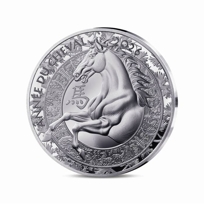 2026年 中国暦シリーズ 午年 10ユーロ プルーフ銀貨