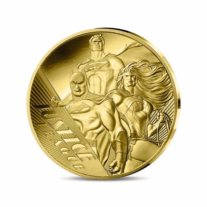 DCコミックス創立90周年記念 200ユーロ1オンス純金プルーフコイン