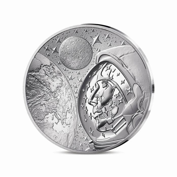トマ・ペスケ 宇宙の旅 10ユーロ銀貨 プルーフ 2025年