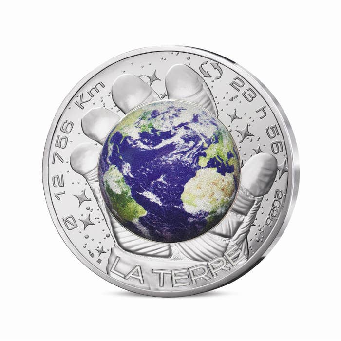 トマ・ペスケ 宇宙の旅 100ユーロ銀貨 2025年