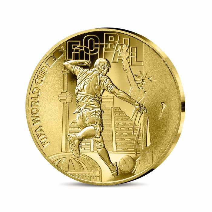 FIFA ワールドカップ 2026 200ユーロ金貨 プルーフ 2025年