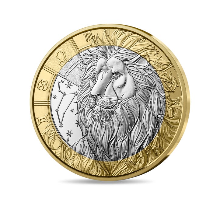 2026年 ゾディアック・サイン 獅子座 5ユーロ白銅貨 未流通品