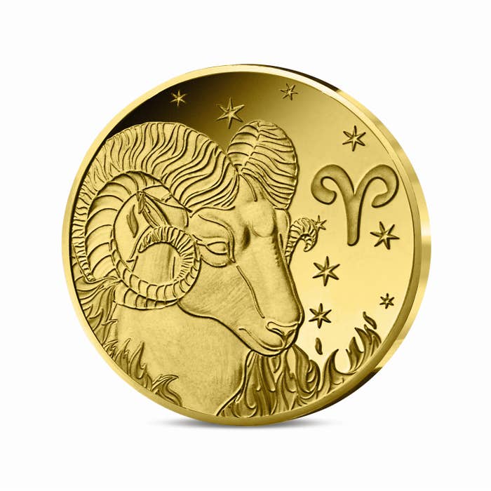 2026年 星座シリーズ 牡羊座 5ユーロ 1/2g 金貨 プルーフ