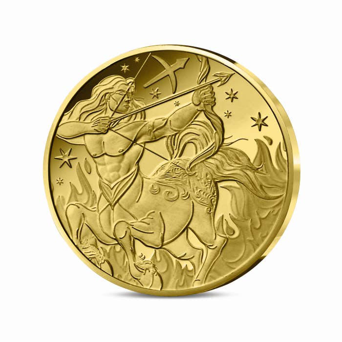 2026年 星座シリーズ 射手座 5ユーロ 1/2g プルーフ金貨
