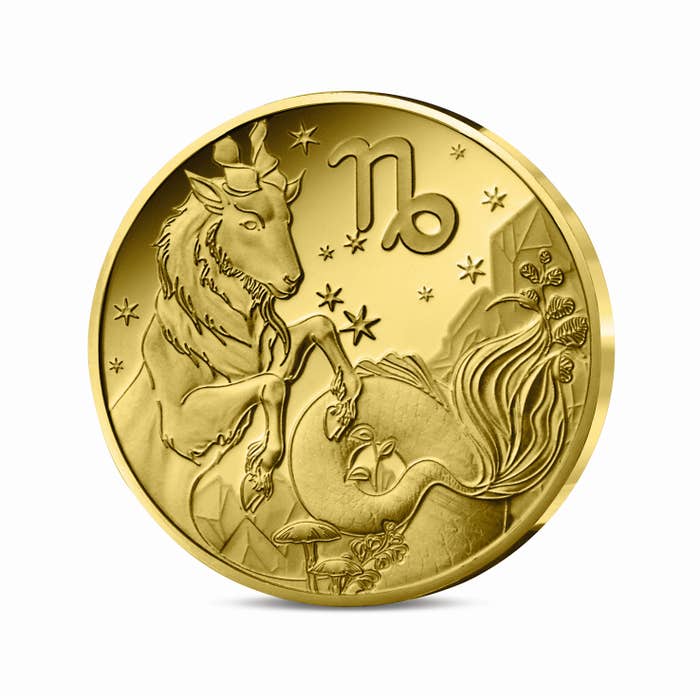 星占いシリーズ やぎ座 5ユーロ 1/2g プルーフ金貨 2026年