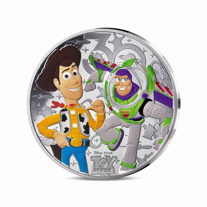 ディズニー・アニメーション トイ・ストーリー 10ユーロ銀貨 2025年