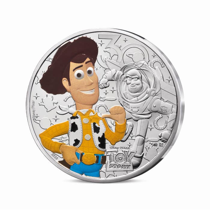 ディズニー・アニメーション・クラシックス トイ・ストーリー 10ユーロ銀貨 2025年