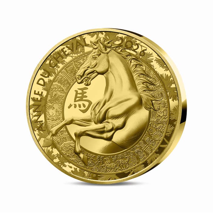 2026年 午年 500ユーロ 5オンス プルーフ金貨