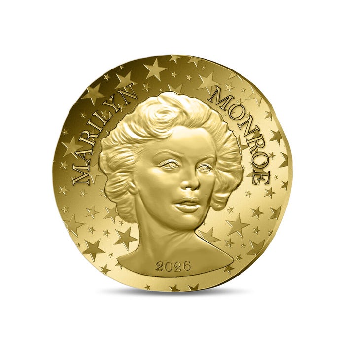 マリリン・モンロー 50ユーロ金貨 ヒストリック品質 2026年銘