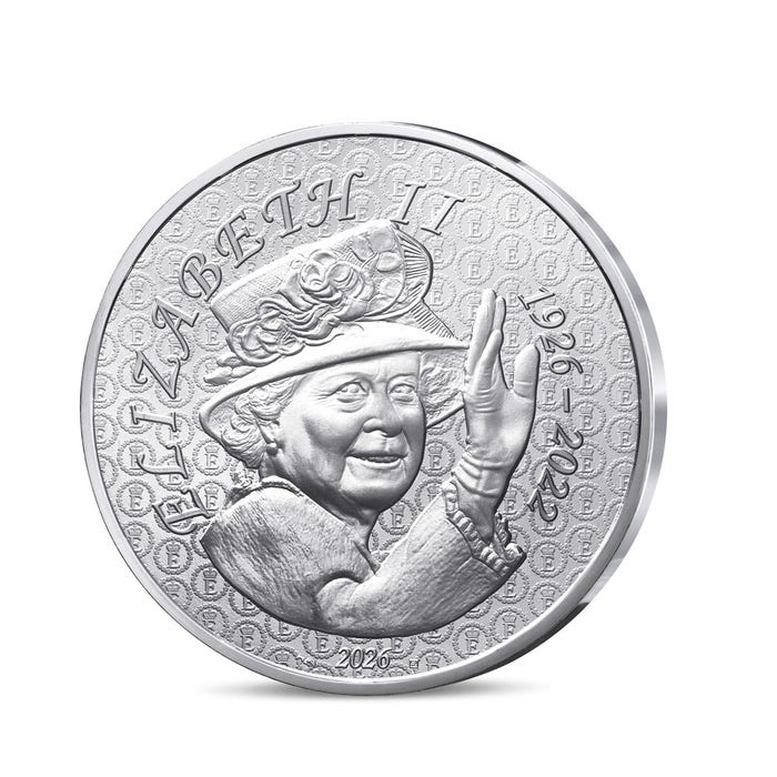 Elizabeth II 10€ Silver coin Circulating quality yeardate 2026