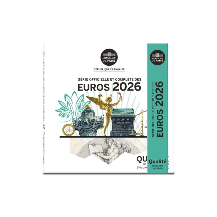 2026年 フランス流通貨幣 8種セット BU