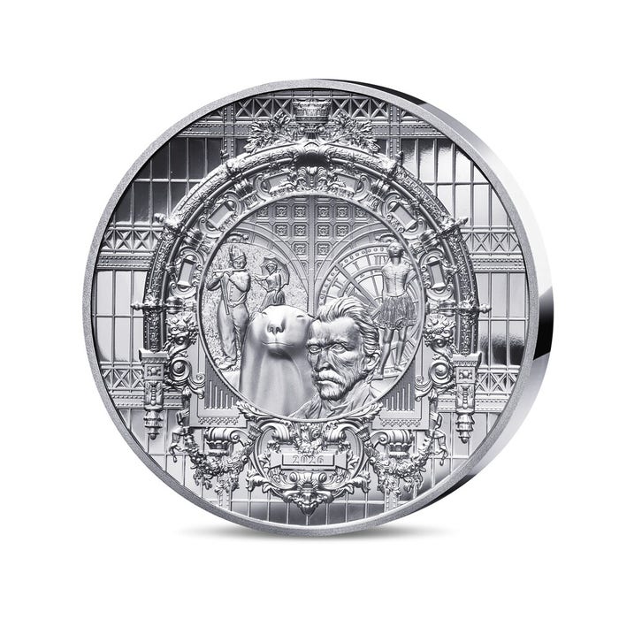 French Excellence - Musée d'Orsay 20€ High Relief 1 Oz Silver Coin Proof quality yeardate 2026