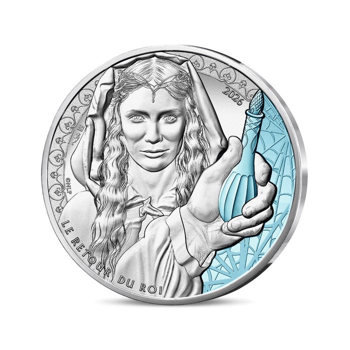 2026年 ロード・オブ・ザ・リング ガラドリエルの玻璃瓶 10ユーロ銀貨