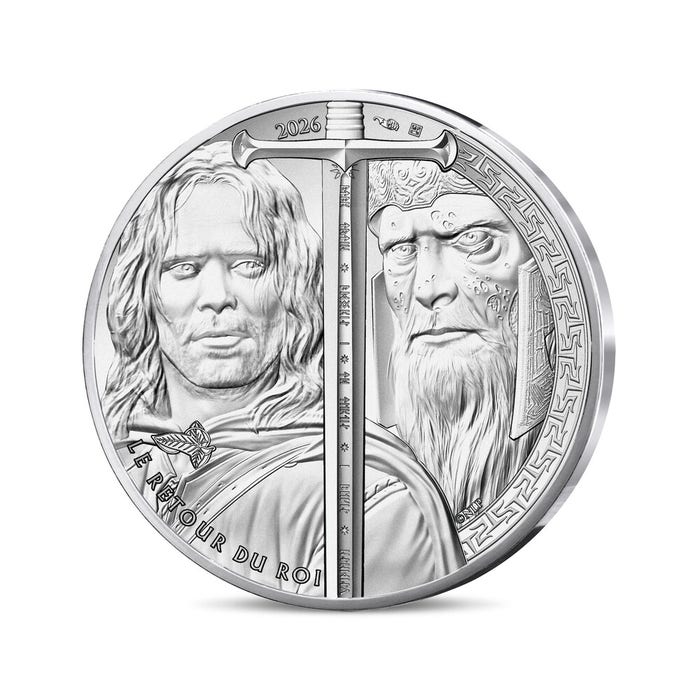 ロード・オブ・ザ・リング 10ユーロ銀貨 アラゴルンと死者の軍団 2026年