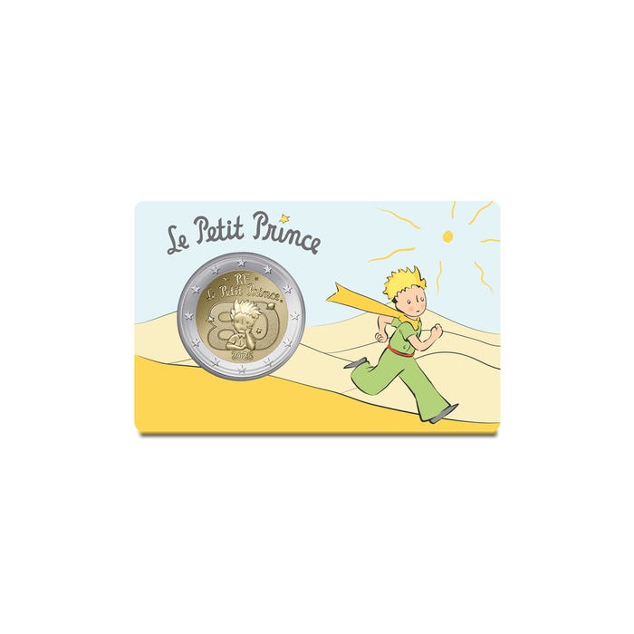星の王子さま フランス出版80周年記念 2ユーロ硬貨 BU版 2026年
