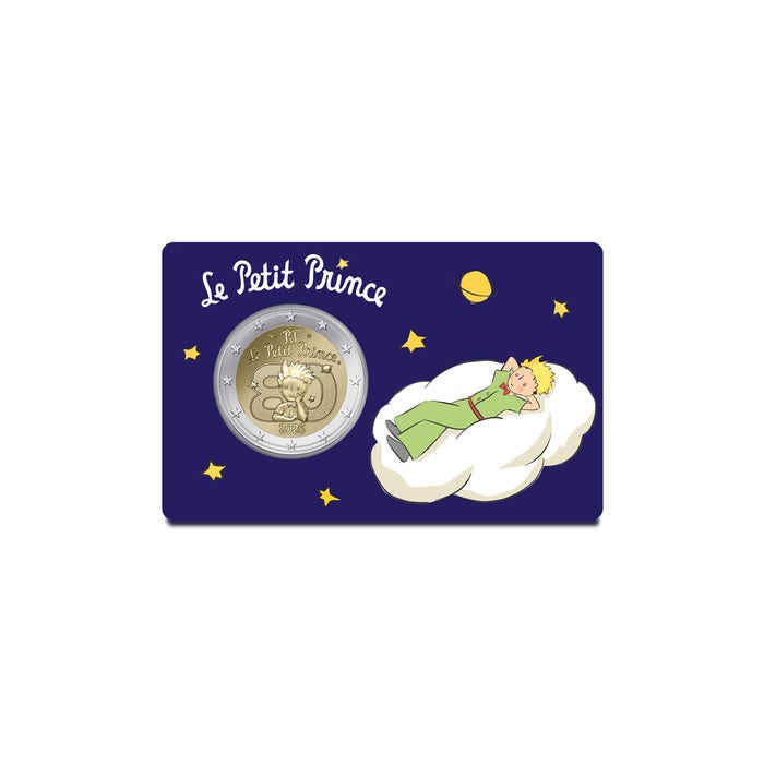 星の王子さま 仏出版80周年記念 2ユーロ硬貨 BU版 2026年