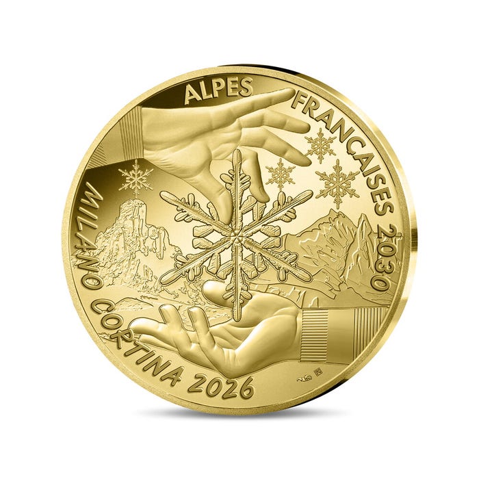 2026年 冬季オリンピック引継記念 200ユーロ金貨 プルーフ