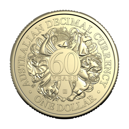 2026年 オーストラリア 10進法通貨導入60周年 アルミ青銅未流通4枚セット