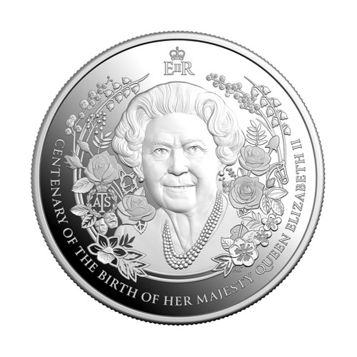 2026年 豪州 エリザベス2世生誕100周年記念 1オンス銀貨