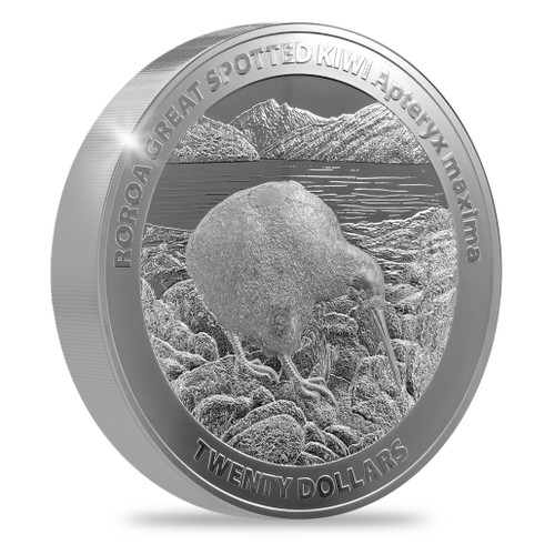 2024年 ニュージーランド キウイ 1kg プルーフ銀貨