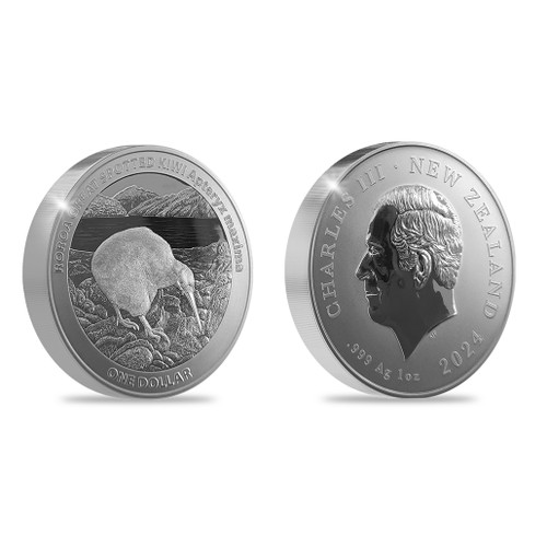 2024年 キウイ(ロロア) 1オンス銀貨 スペシメン