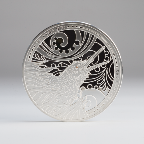 2026年 キウイ 5オンス銀貨 プルーフ ジルコニア装飾