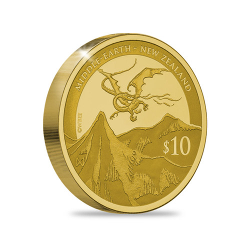 『ホビット 竜に奪われた王国』 スマウグ プレミアム金貨 1オンス プルーフ