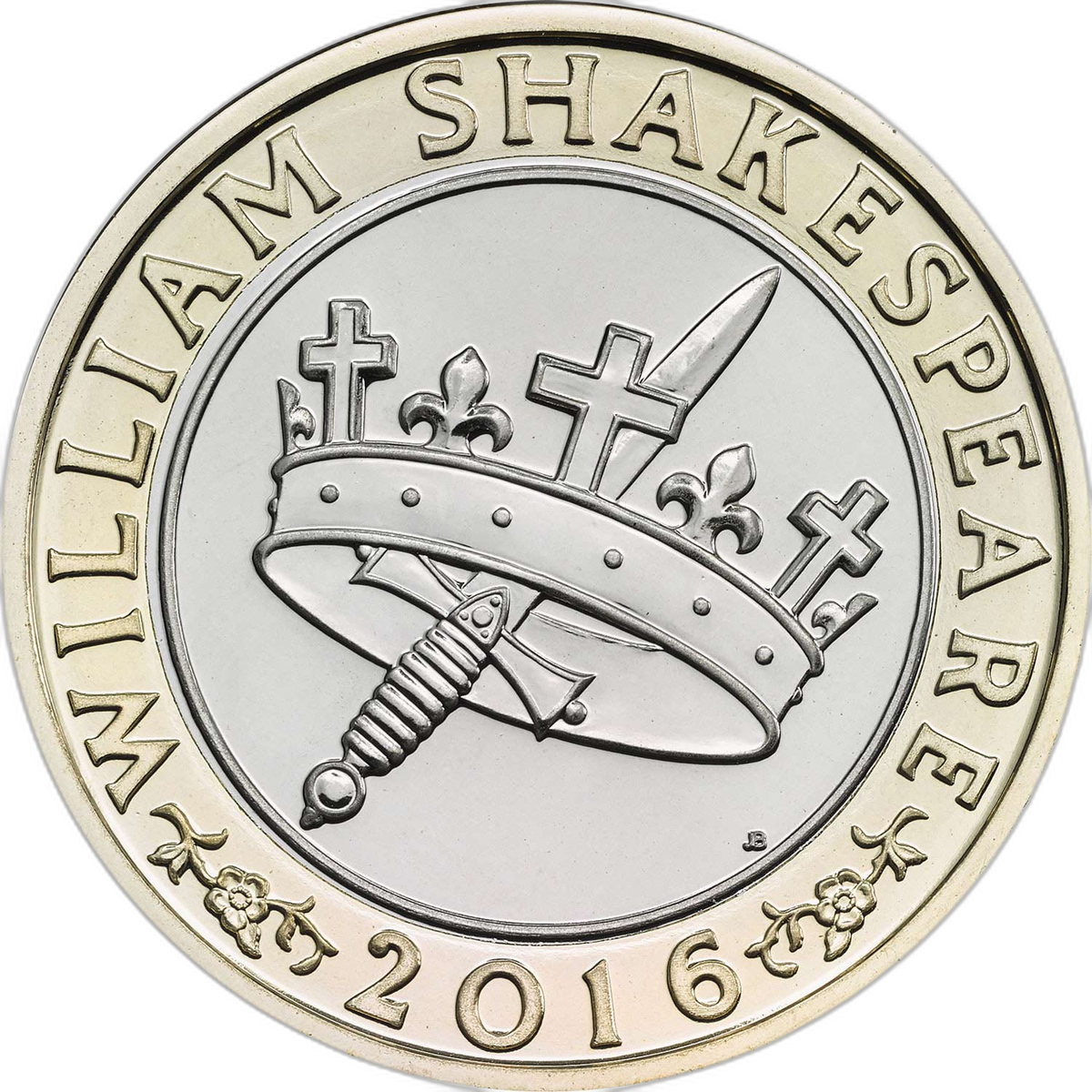 2016年 シェイクスピア没後400周年記念「史劇」2ポンド硬貨