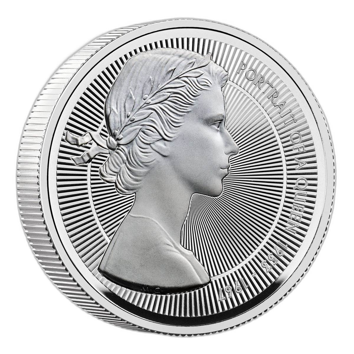 女王の肖像 エリザベス2世 2026年 英国5ポンド銀貨ピエフォー 5種コレクション