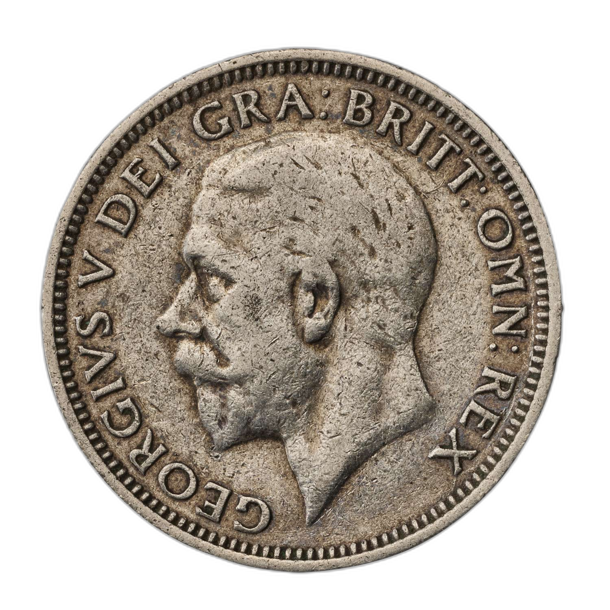 近代イギリスの形成 ジョージ5世 シリング銀貨