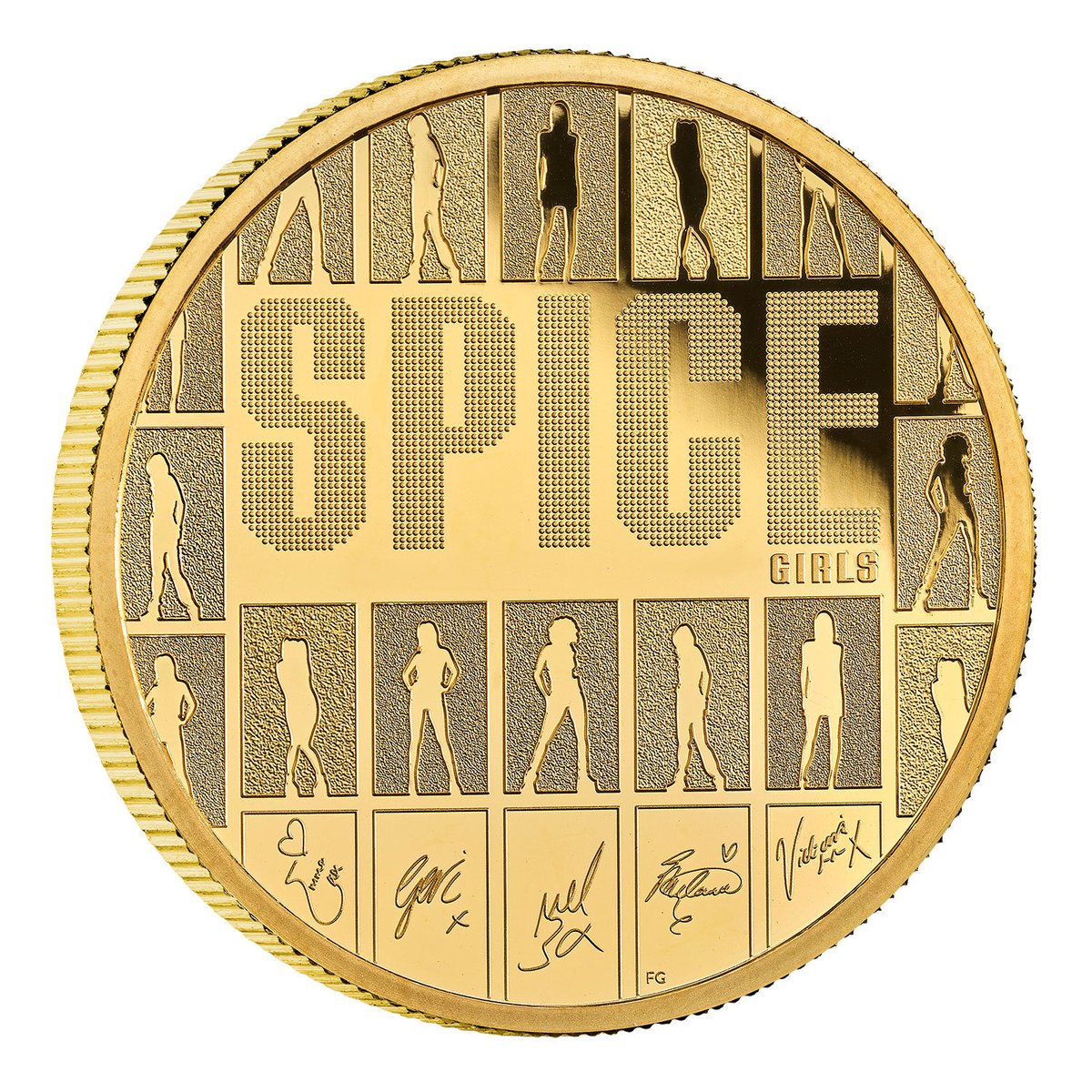 スパイス・ガールズ 2026年 英国 1オンス 金貨 プルーフ