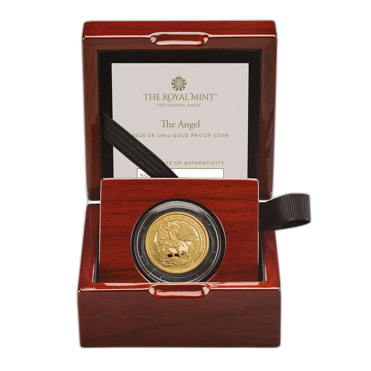 英国 2026年 エンジェル 1/4オンス プルーフ金貨