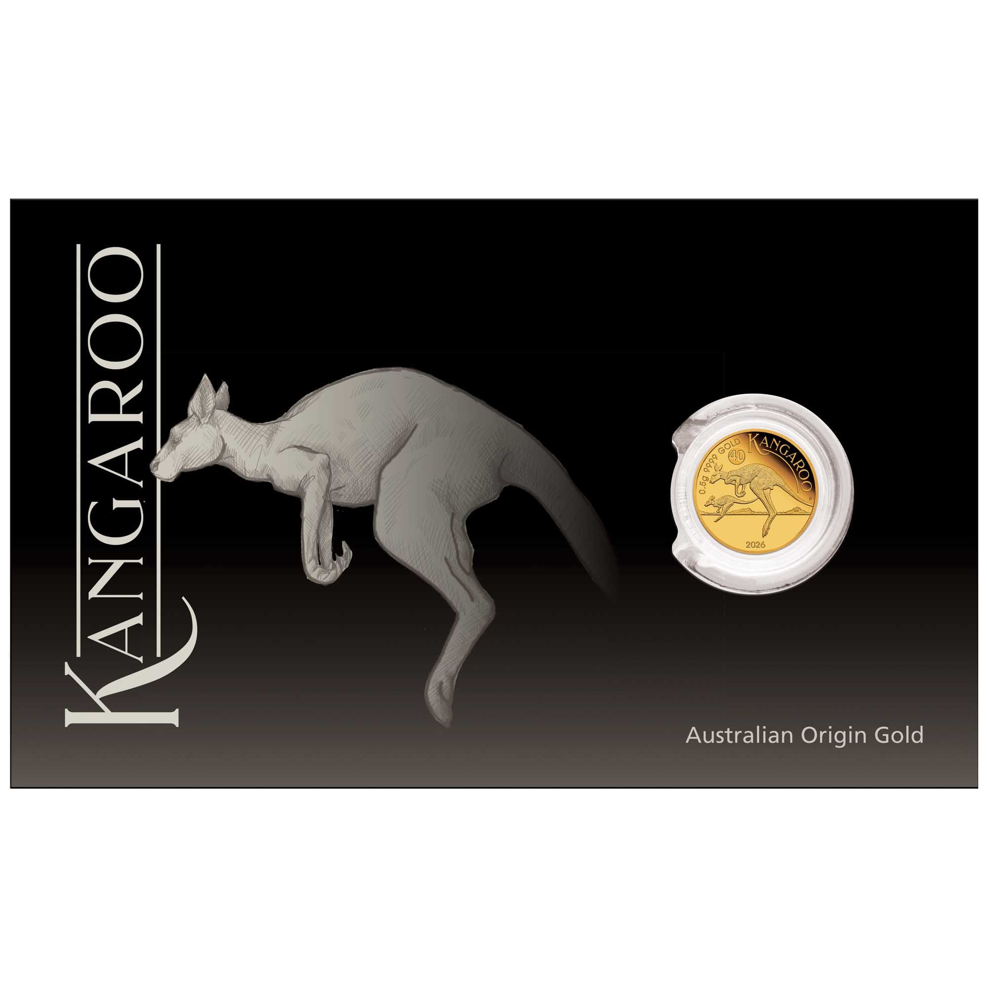 2026年 ミニ・ルー 0.5g プルーフ金貨 カード入り