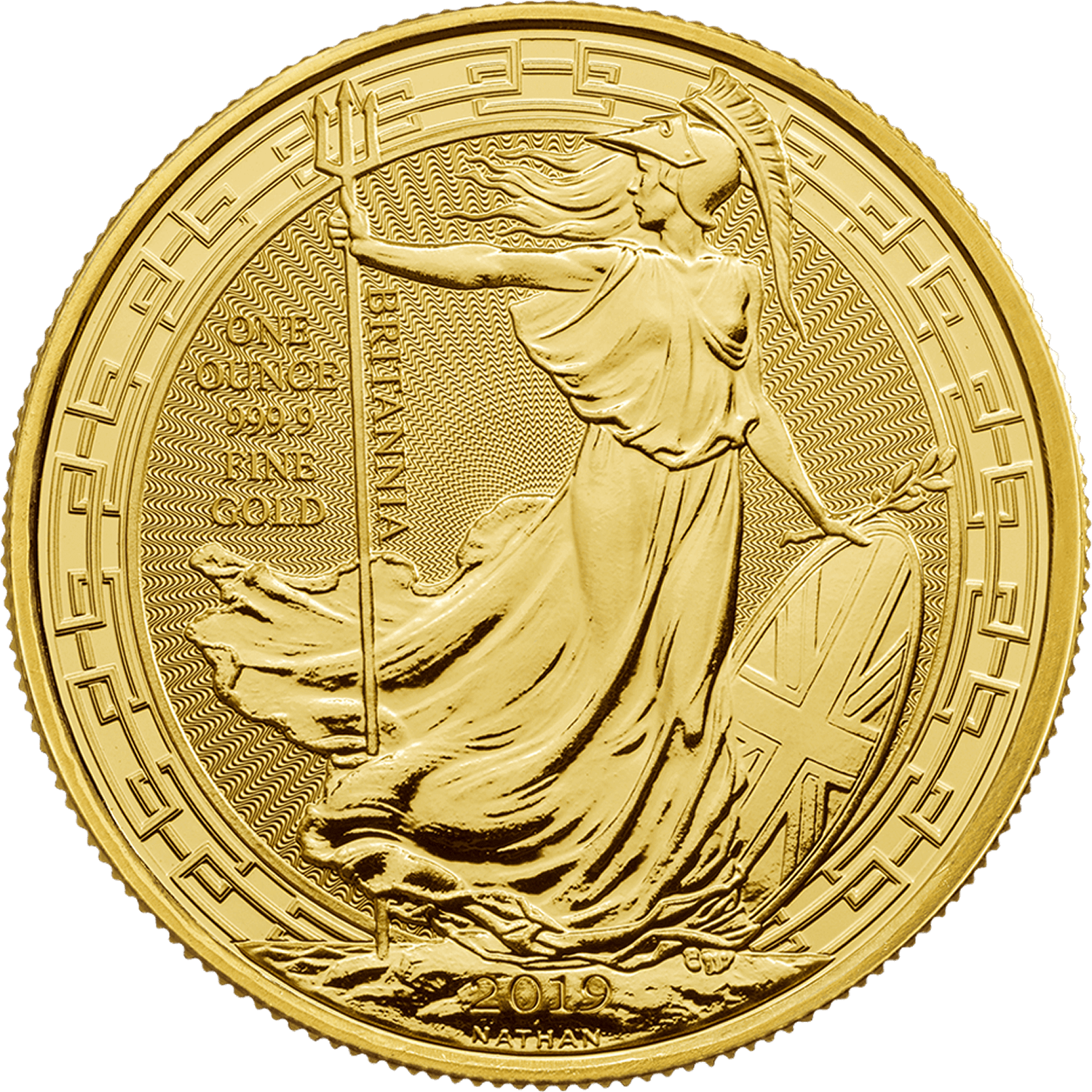 Britannia 2019 Oriental Border 1 oz Gold Bullion Coin